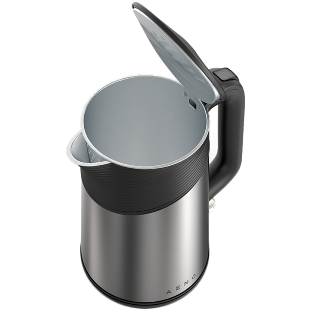 Wasserkocher 1,7 l Metallic Aeno EK3 Grau