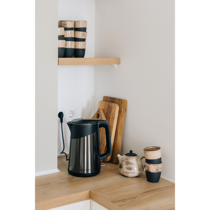Wasserkocher 1,7 l Metallic Aeno EK3 Grau