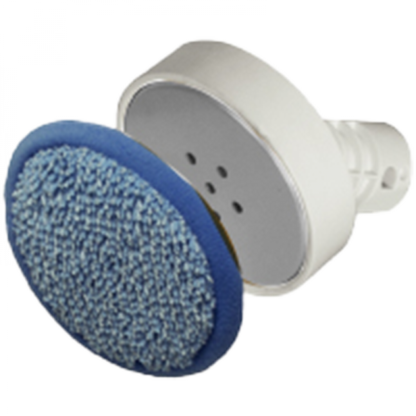 Aeno ASMRB1 Black Round Scraper Brush for Steam Mop