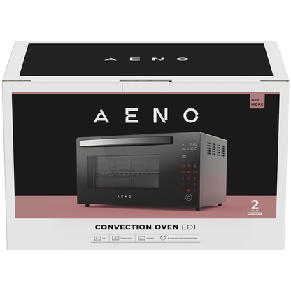 Aeno EO1 1000W Black Electric Oven