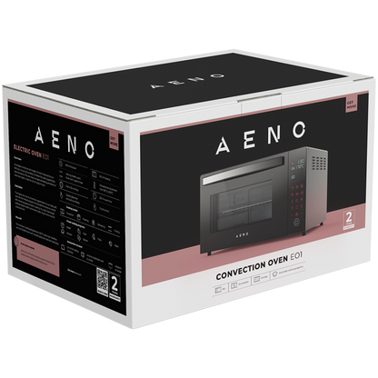 Aeno EO1 1000W Black Electric Oven