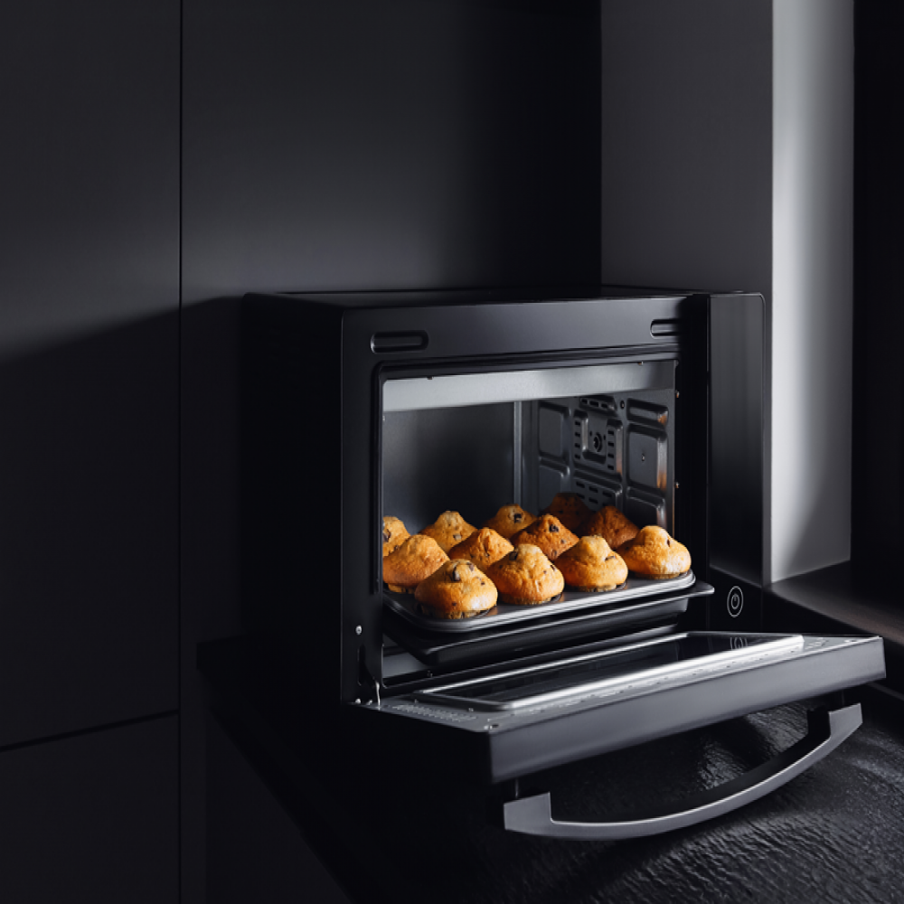 Aeno EO1 1000W Black Electric Oven
