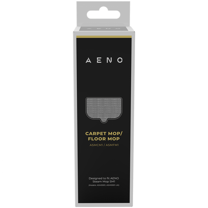 Microfiber pad for steam mop 260 x 155 mm Aeno ASMFM1 white