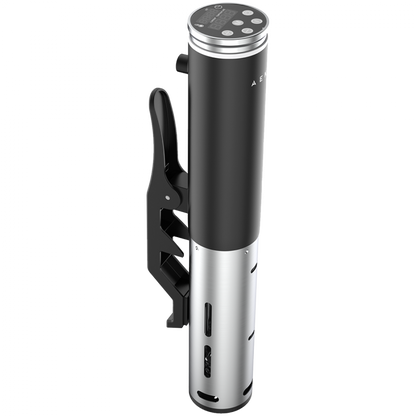 Sous Vide Aeno SV1 95°C 100h 4 Programme LCD IPX7 schwarz silber