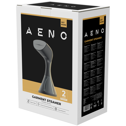 Garment Steamer 1500W Removable Tank 3 Modes Aeno GS3 Black