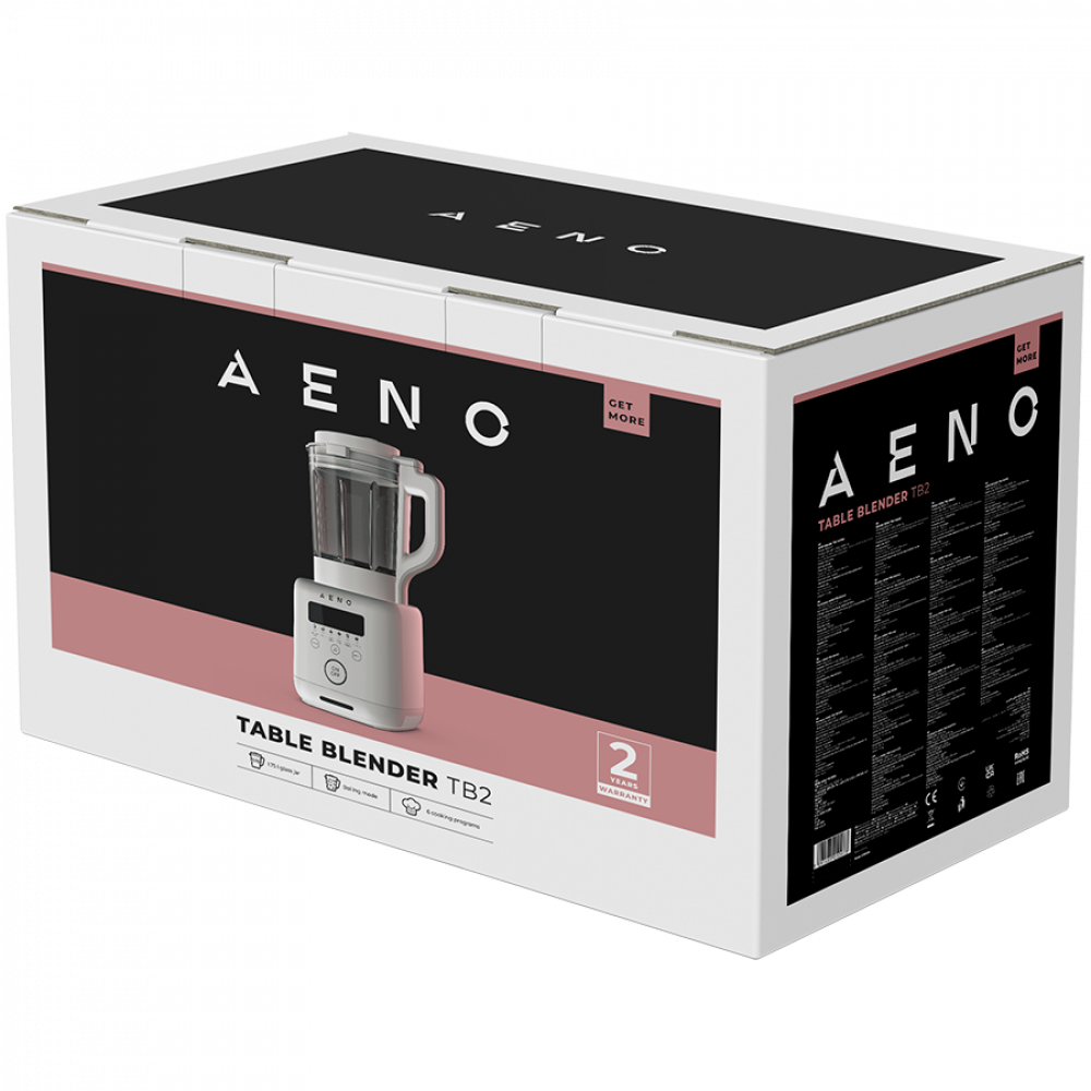 Aeno TB2 800W 1.75L 6 Programs Jug Blender White