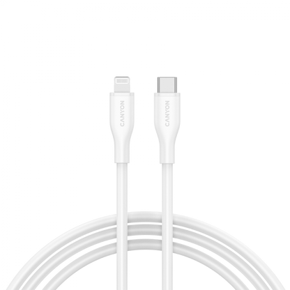 Cable C-L 60W MFI 1m Silicone Canyon CLNM60 White