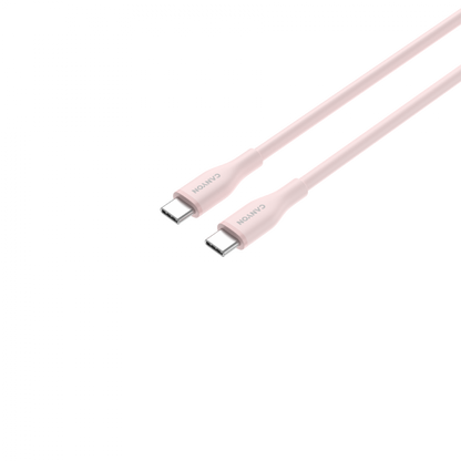 USB-C to USB-C Cable 60W 1m Silicone Canyon CC60SC10 Pink-Sand