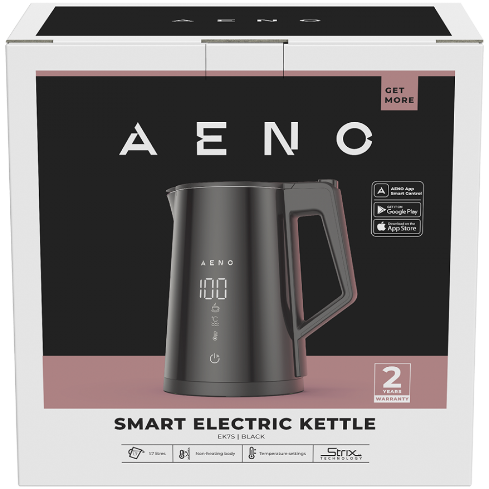 Aeno EK7S Black 1.7 L Electric Kettle