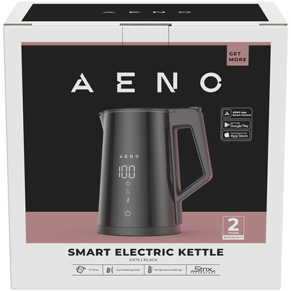 Aeno EK7S Black 1.7 L Electric Kettle