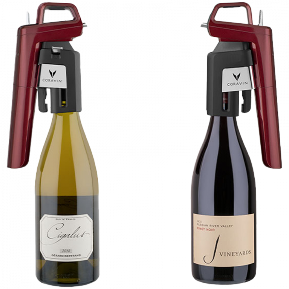 CORAVIN Timeless Six Plus Wine Preservation System Burgundy