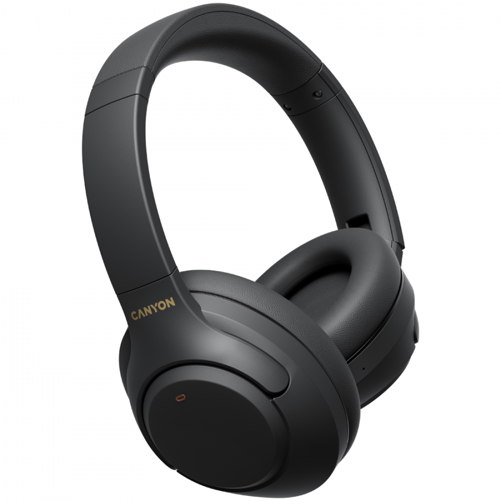Canyon OnRiff 6 ANC Wireless Over-Ear Headphones, Black