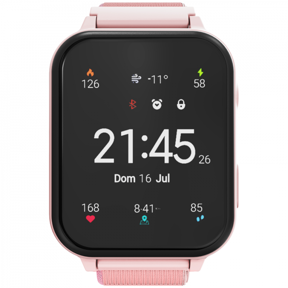 Kids' smartwatch MP3 learn & play Canyon KW-37 pink