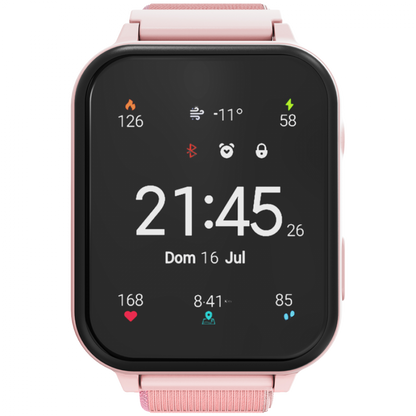 Kids' smartwatch MP3 learn & play Canyon KW-37 pink
