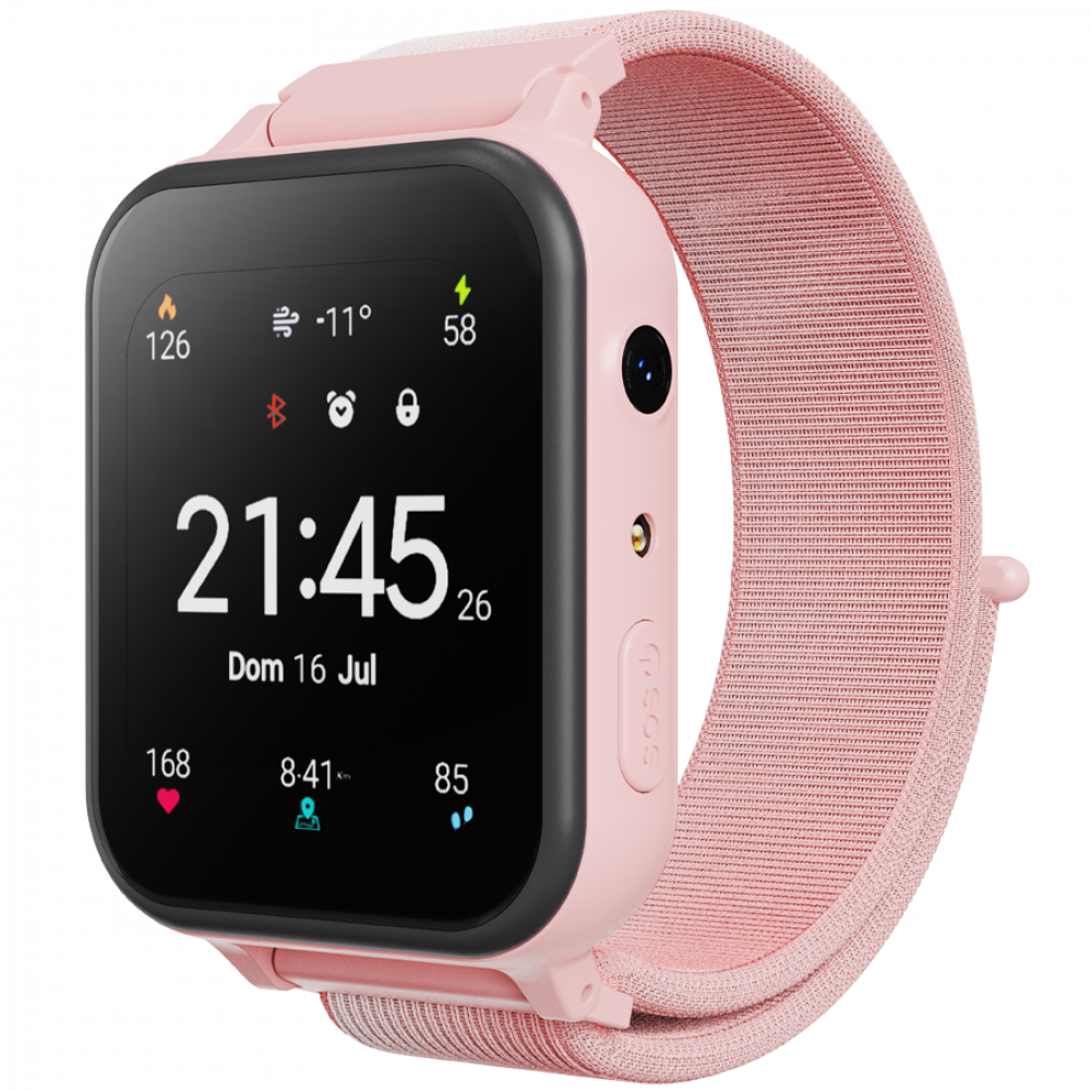 Kids' smartwatch MP3 learn & play Canyon KW-37 pink