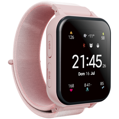 Kids' smartwatch MP3 learn & play Canyon KW-37 pink