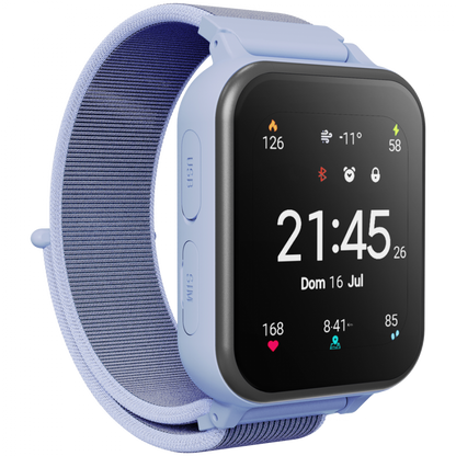 Canyon KW-37 Blue Smartwatch for Kids with MP3, Learning and Entertainment