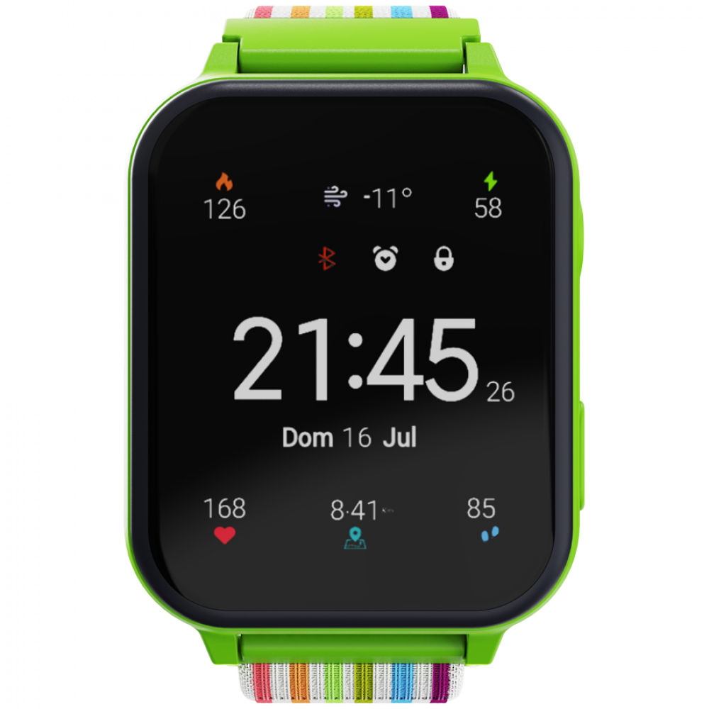 Canyon KW 37 green smartwatch for kids MP3 for learning and fun