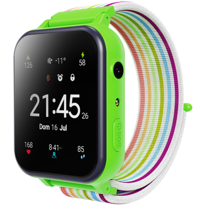 Canyon KW 37 green smartwatch for kids MP3 for learning and fun