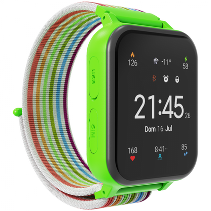 Canyon KW 37 green smartwatch for kids MP3 for learning and fun