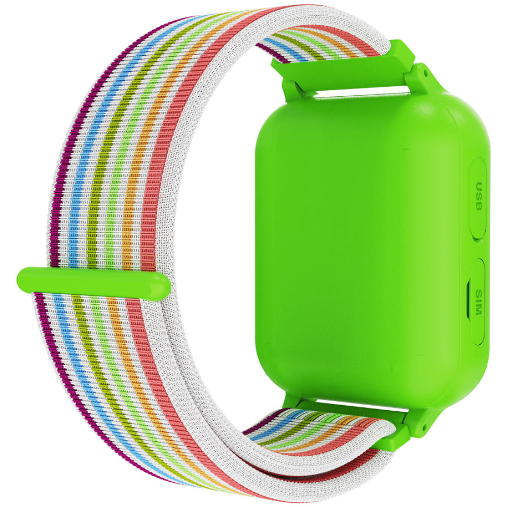 Canyon KW 37 green smartwatch for kids MP3 for learning and fun