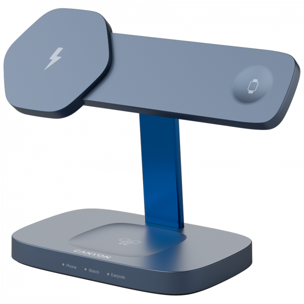 Ładowarka bezprzewodowa 3w1 Hexagon 310 Canyon 310 granatowy
