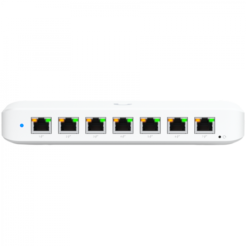 Przełącznik UBIQUITI UniFi Switch Ultra 8 portowy z PoE biały