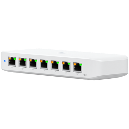 Przełącznik UBIQUITI UniFi Switch Ultra 8 portowy z PoE biały