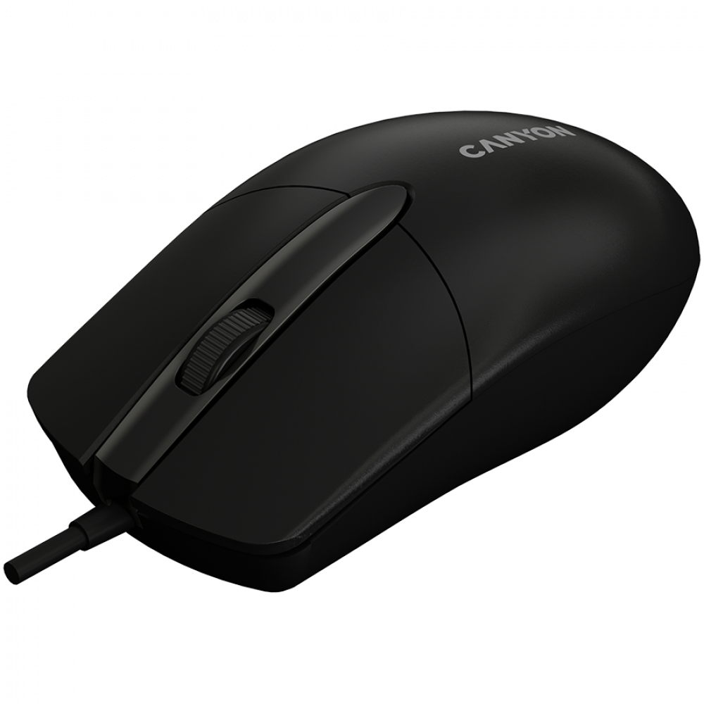 Kabelgebundene ergonomische Maus Canyon M-5 schwarz