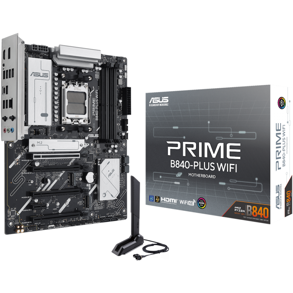 Motherboard ASUS PRIME B840 PLUS WIFI AMD B840 chipset ATX