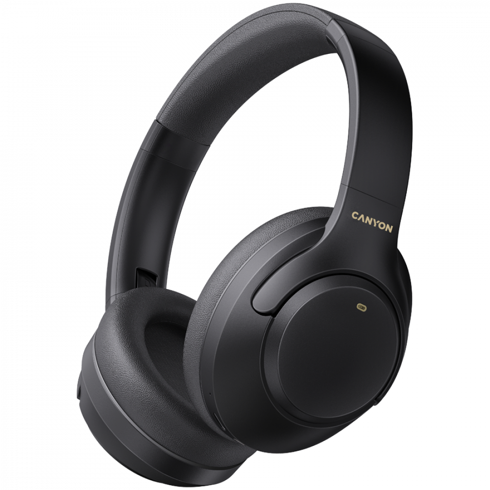 Canyon OnRiff 6 ANC Wireless Over-Ear Headphones, Black
