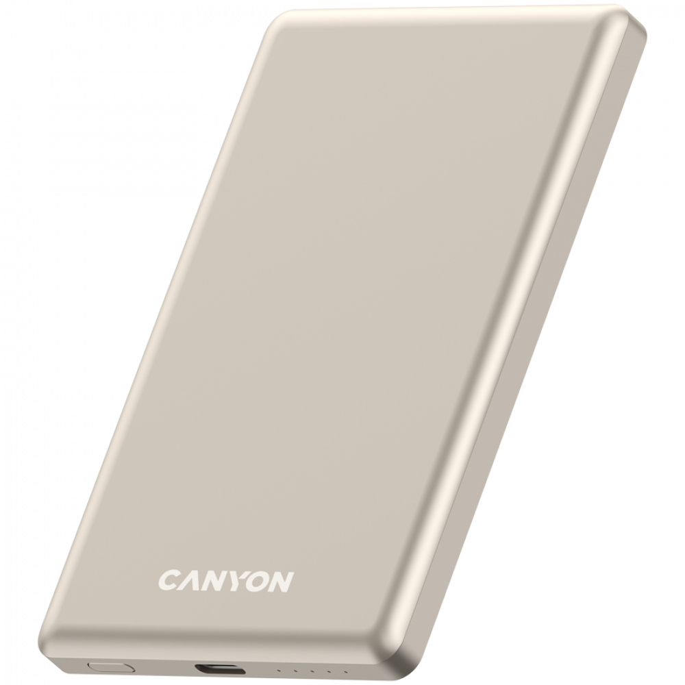Power bank Magsafe 5000 mAh PD20W slim Canyon OnPower 505 beige