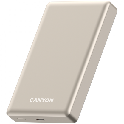 Powerbank 10000 mAh PD 20W slim Magsafe Canyon OnPower 510 beige