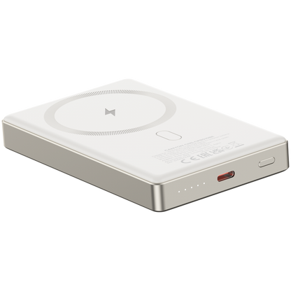 Powerbank 10000 mAh PD 20W slim Magsafe Canyon OnPower 510 beige