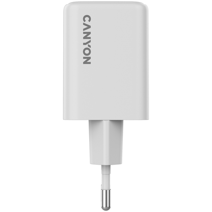 GaN-Netzladegerät 45 W 2xPD UK Canyon CU45AC weiß