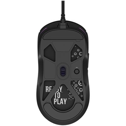 Lorgar MSA10 Ultralight Gaming Mouse, Black