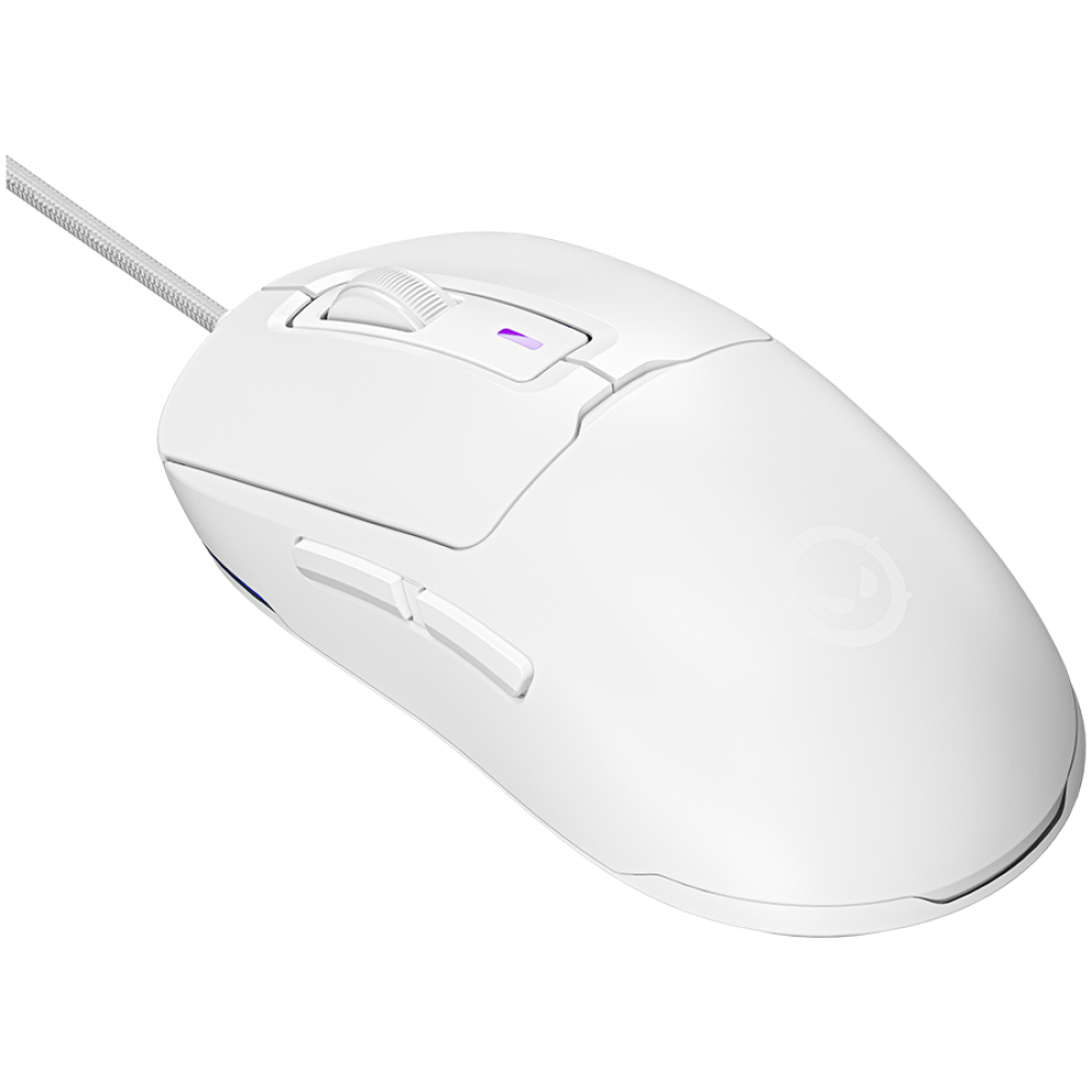 Lorgar MSA10 White Wired Ultralight Gaming Mouse