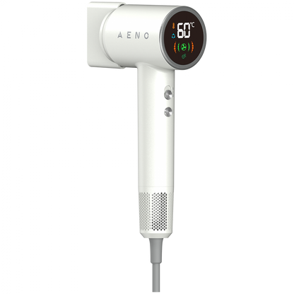 Aeno HD4 1500W Hair Dryer with LCD Display, 6 Modes, White