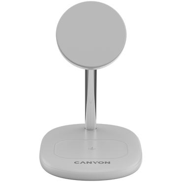15W Qi2 2-in-1 Wireless Charger Canyon WCS-205 white