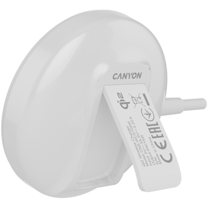 Ładowarka bezprzewodowa 15W Qi2 do telefonu Canyon WS-105 biała