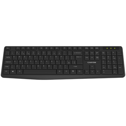 Canyon KB-W01 Black Wireless Keyboard