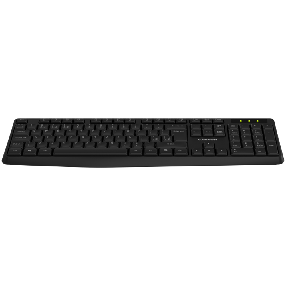 Canyon KB-W01 Black Wireless Keyboard