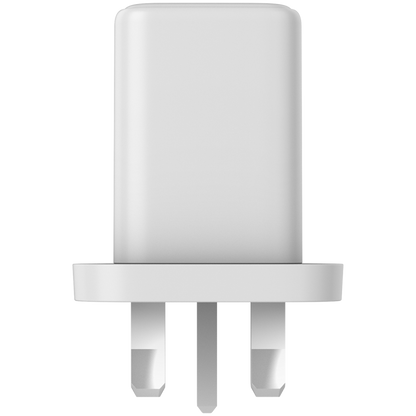 GaN 65W 2xPD 1xQC Netzladegerät UK-Stecker Canyon CU65ACC weiß