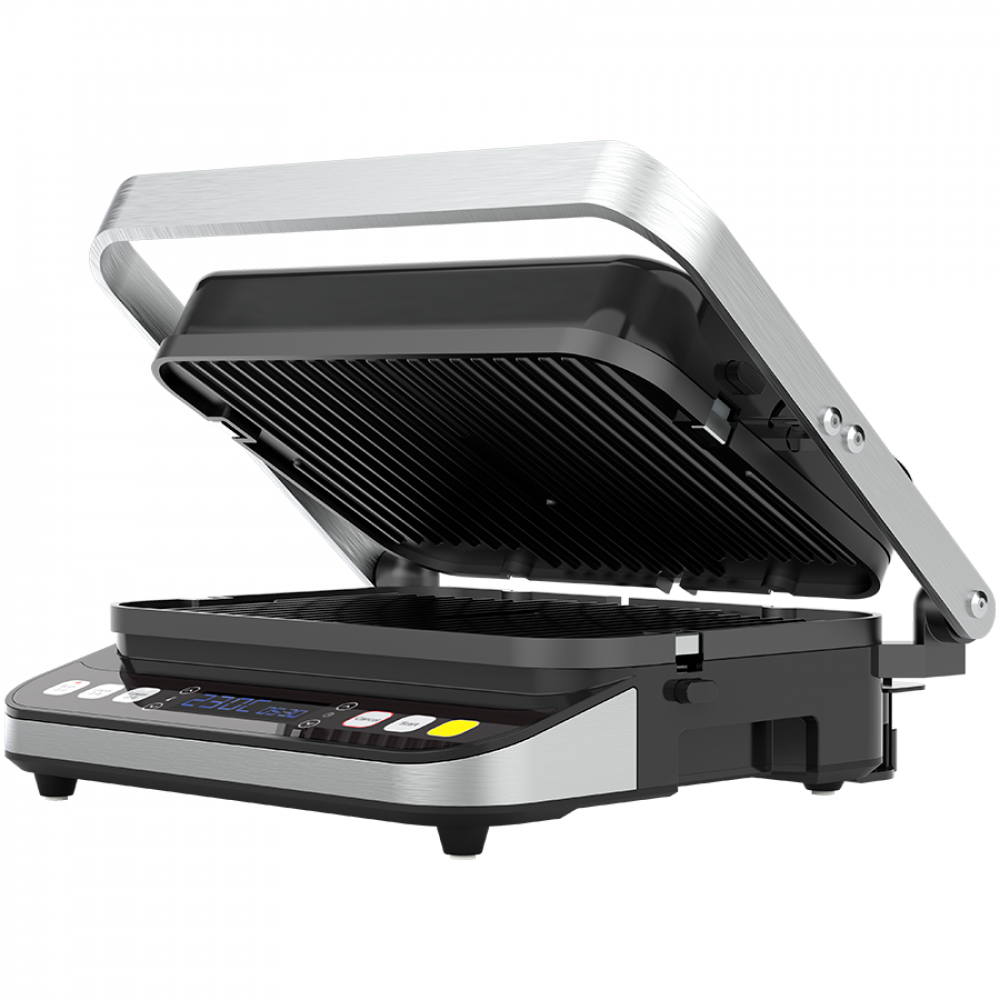 Electric grill 2000W 3 modes Timer 320x220 Aeno EG1 black