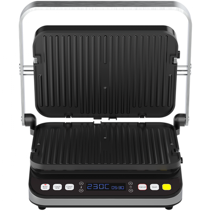 Electric grill 2000W 3 modes Timer 320x220 Aeno EG1 black