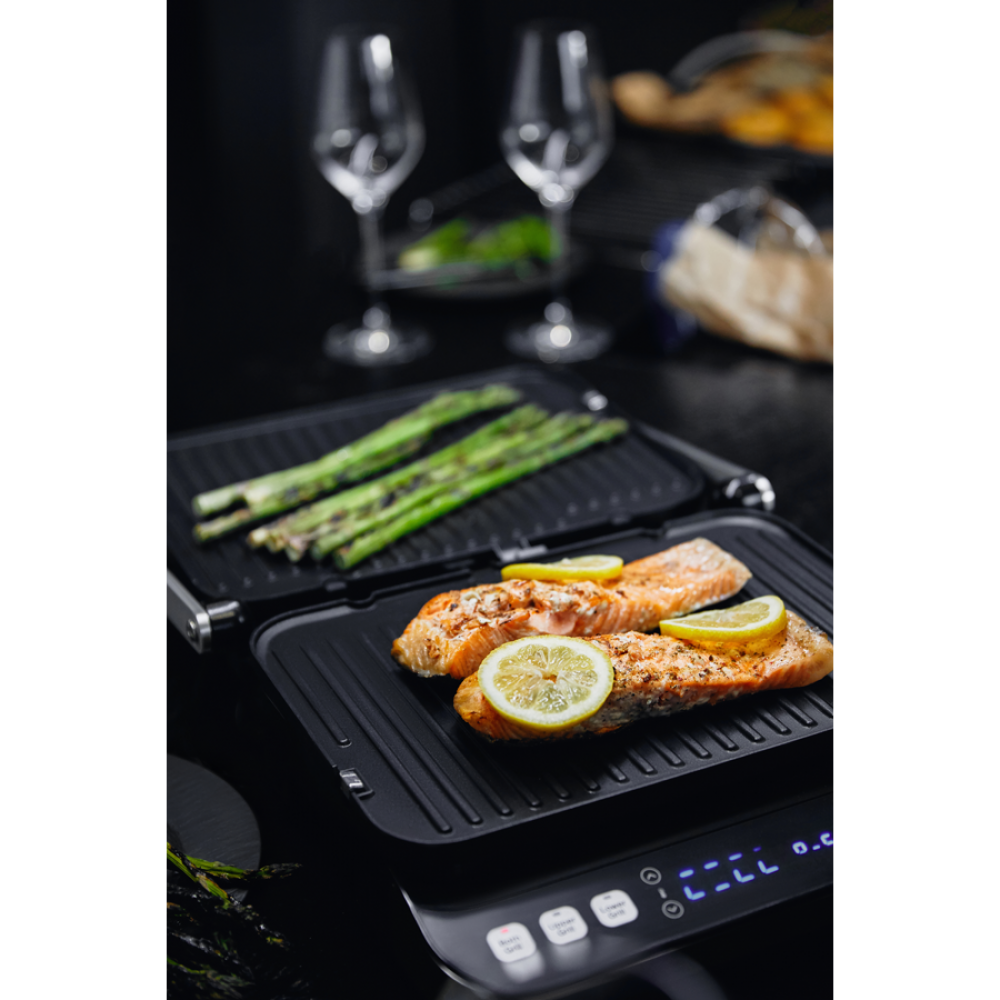 Electric grill 2000W 3 modes Timer 320x220 Aeno EG1 black