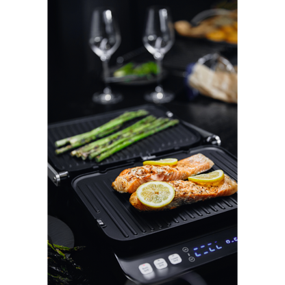 Electric grill 2000W 3 modes Timer 320x220 Aeno EG1 black
