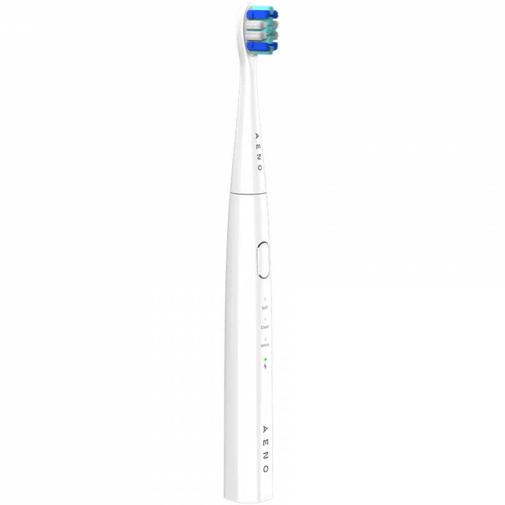 Aeno DB7 White Sonic Toothbrush for Kids 100 Days Without Charging