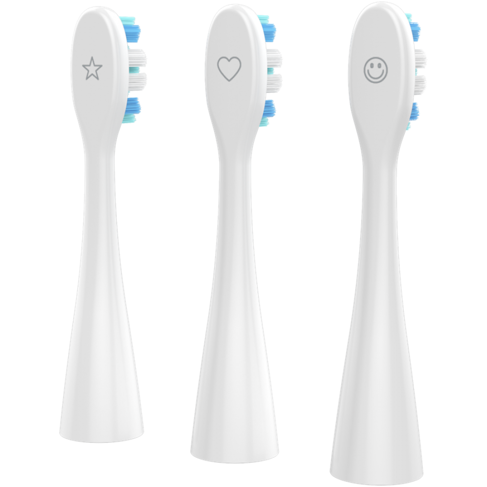 Aeno DB7 White Sonic Toothbrush for Kids 100 Days Without Charging
