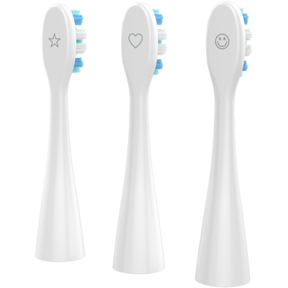 Aeno DB7 White Sonic Toothbrush for Kids 100 Days Without Charging